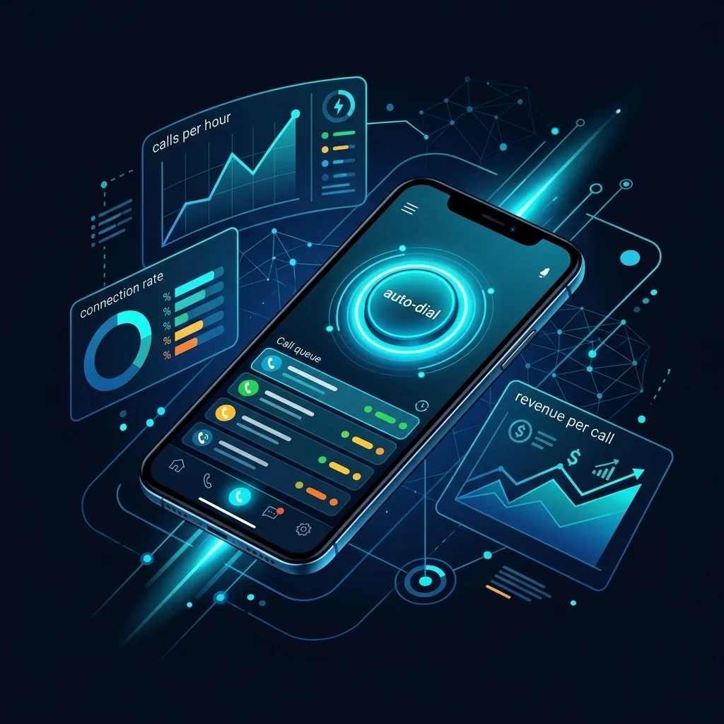Auto dialer interface closing the speed-to-lead gap